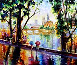 Dame Paintings - romatic Natro Dame by 2011